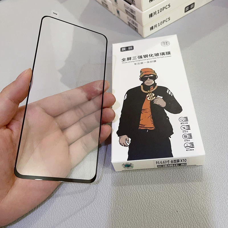 Protetor De Tela De Borda Preta De Alta Definição Adequado Para IPhone 11 12 13 14 15 16 17 PRO MAX X XR 7 8 Plus Filme