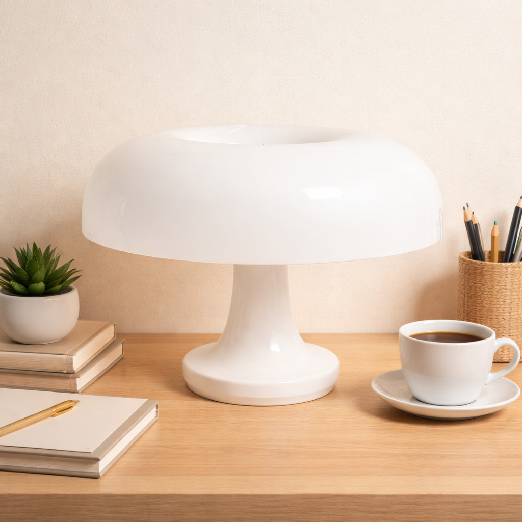 Abajur Led Decorativo Cogumelo Moderno Luminária Sala Quarto