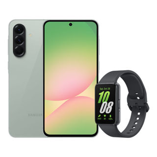 A56 5G (256GB) - Verde + Galaxy Fit3 - Grafite em Oferta na Shopee