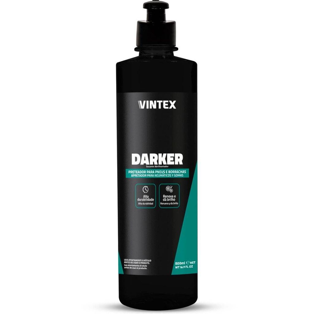 Revitalizador de Pneu Borrachas Darker 500ml Pretinho Vonixx em Oferta na Shopee