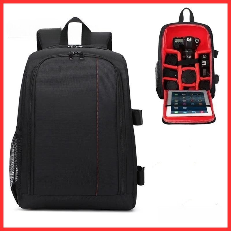 Mochila De Viagem Digital DSLR , Portátil , À Prova D'água , Nikon , Canon , Tripé , Antifurto , Grande Capacidade