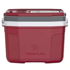 Caixa Térmica 20 Litros Termolar SUV, Vermelha e Cinza
