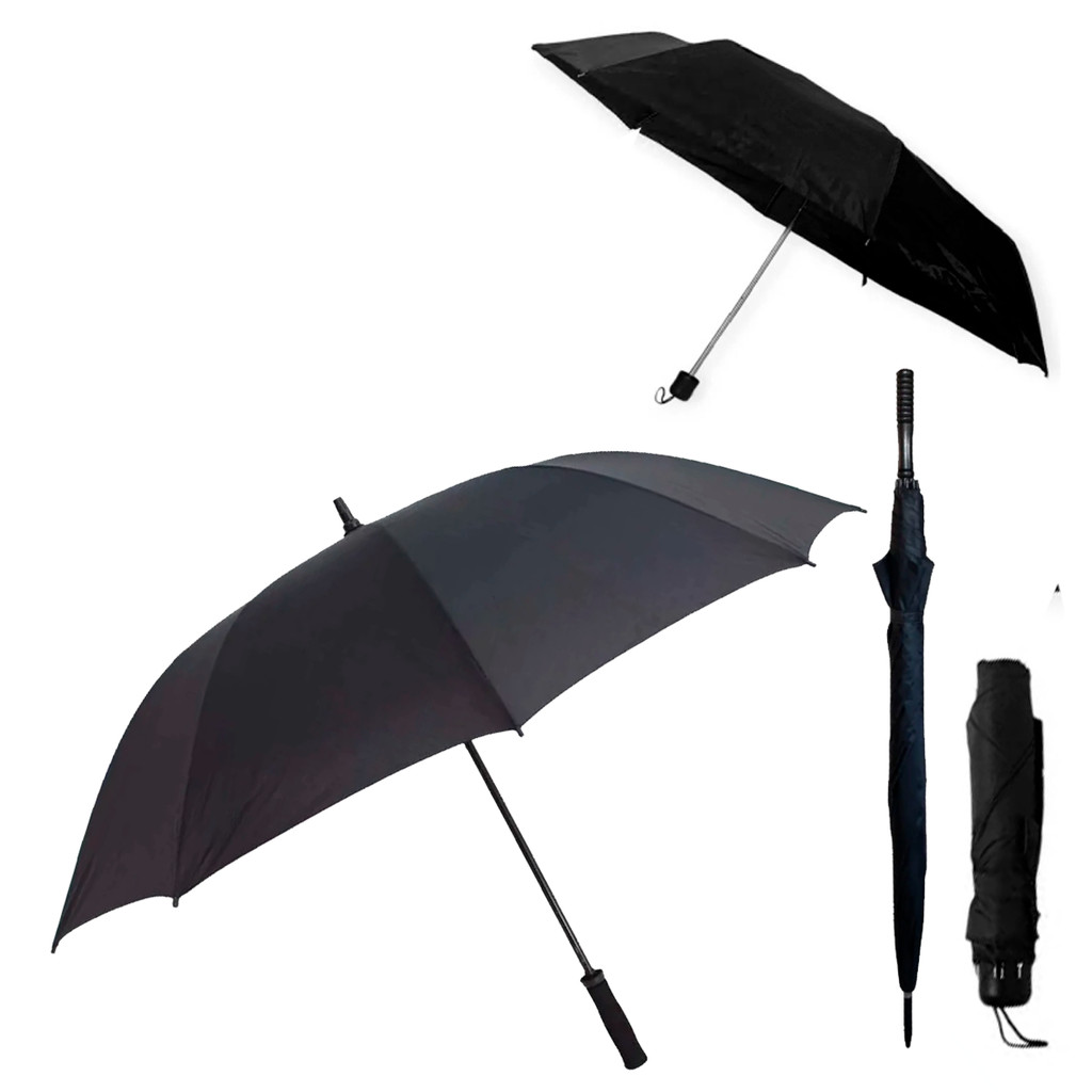 Guarda-Chuva Linksky 55cm ou 75cm Cabo Reto 8 Varetas Ferro A Escolha Tamanhos