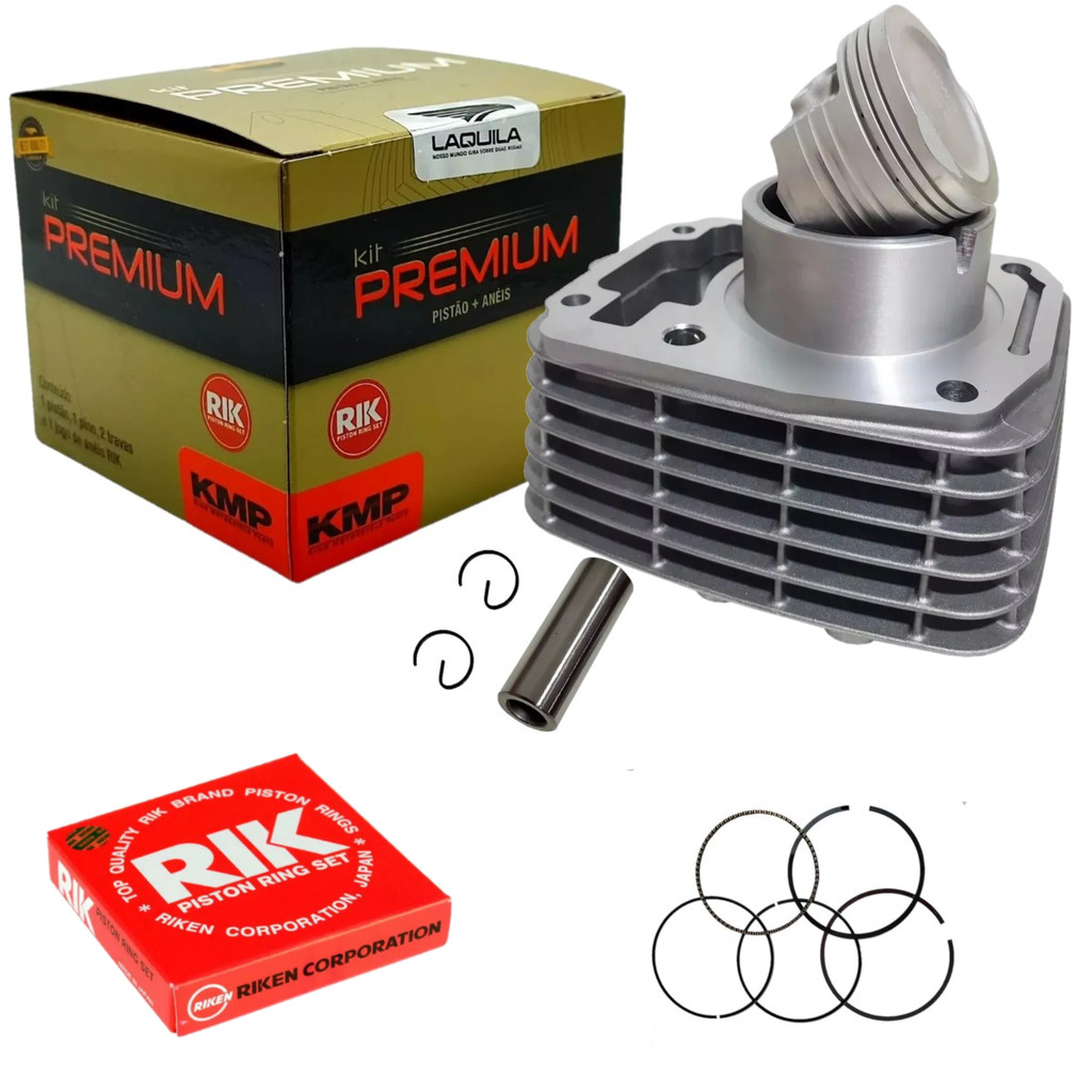 Kit Cilindro FAN 125 2009 2010 2011 2012 2013 2014 Premium em Oferta na Shopee