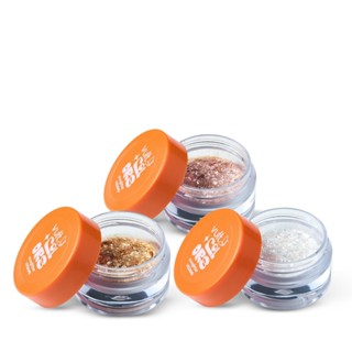 Combo Ecoglitter Vult Colors: Bloquinho Dourado 1g + Chuva de Prata 1g + Prata Paetê 1g em Oferta na Shopee