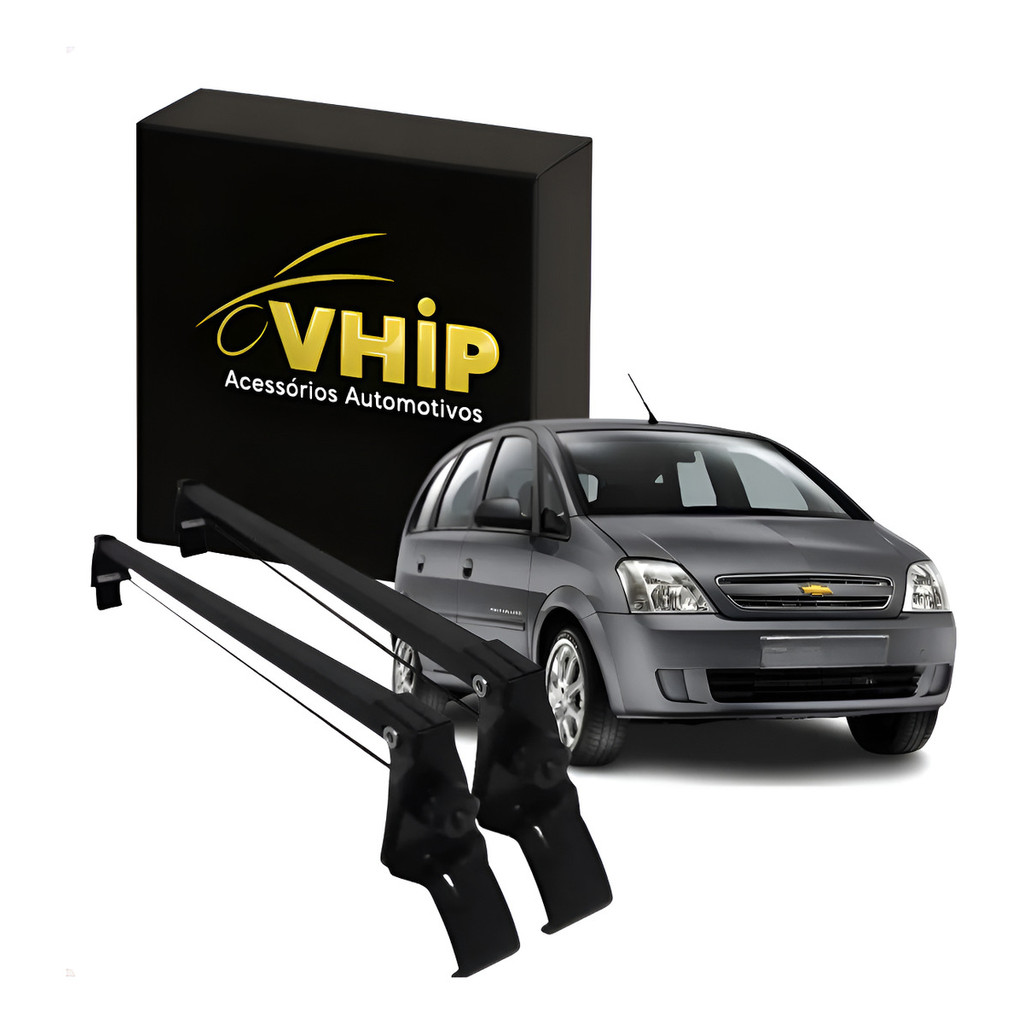 Rack Bagageiro Chevrolet Meriva 4 Portas 2003 2004 2005 2006 2007 2008 2009 2010 2011 2012