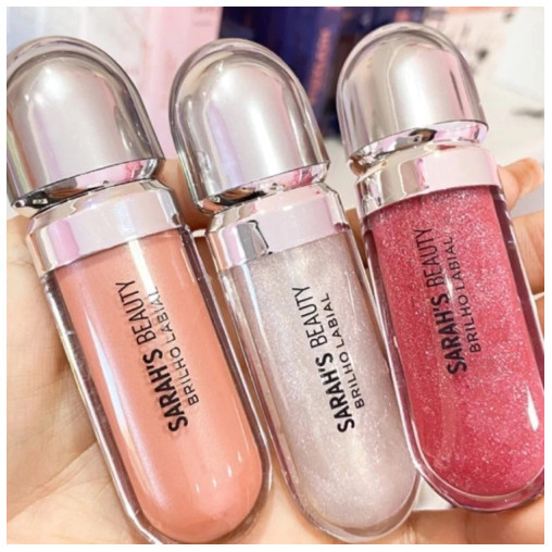 Gloss Labial Hidratante Sarah’s Beauty S6131 Brilho Natural em Oferta na Shopee