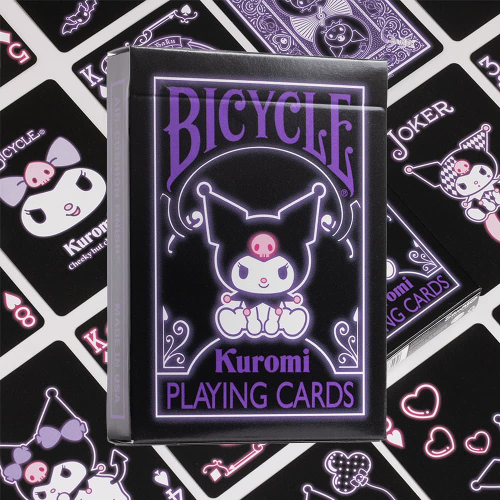 Baralho Bicycle Kuromi Hello Kitty