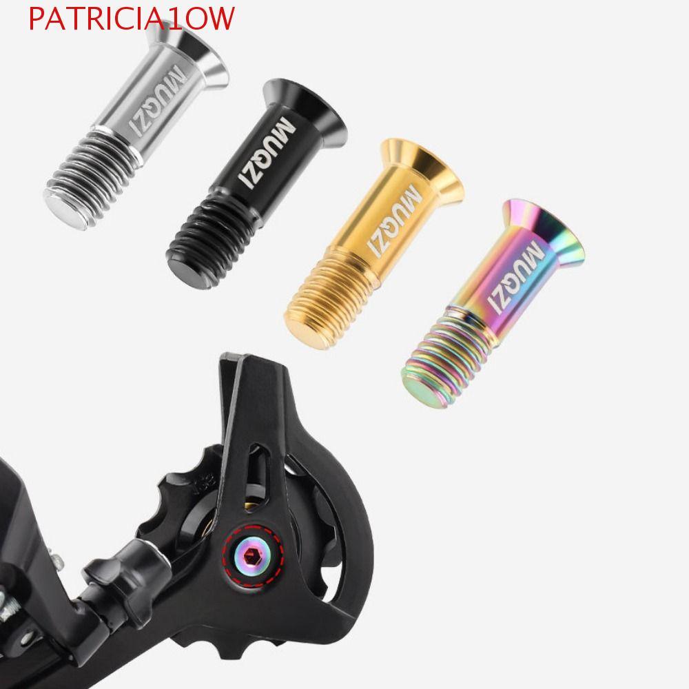 PATRICIA1OW 2 Pcs Parafusos De Fixação Da Polia Do Desviador Traseiro , Roda Jockey De Liga De Titânio