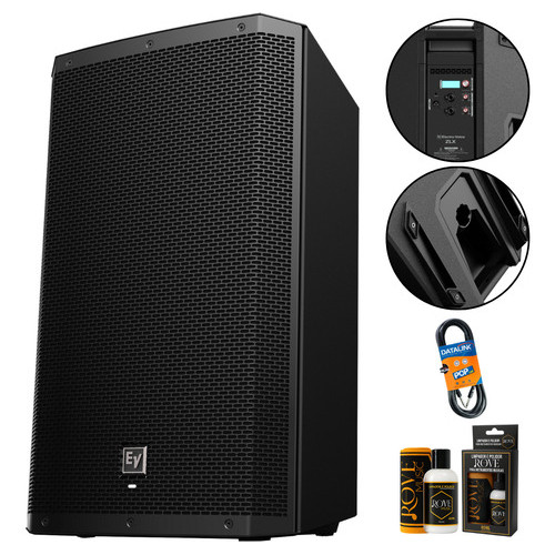 Kit Caixa Ativa Eletro Voice Zlx Profissional Estudio Palco Zlx15p 15 1000w 127/220v