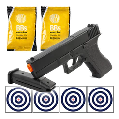 Pistola de Airsoft Rossi Mola 6mm V307 + BBs