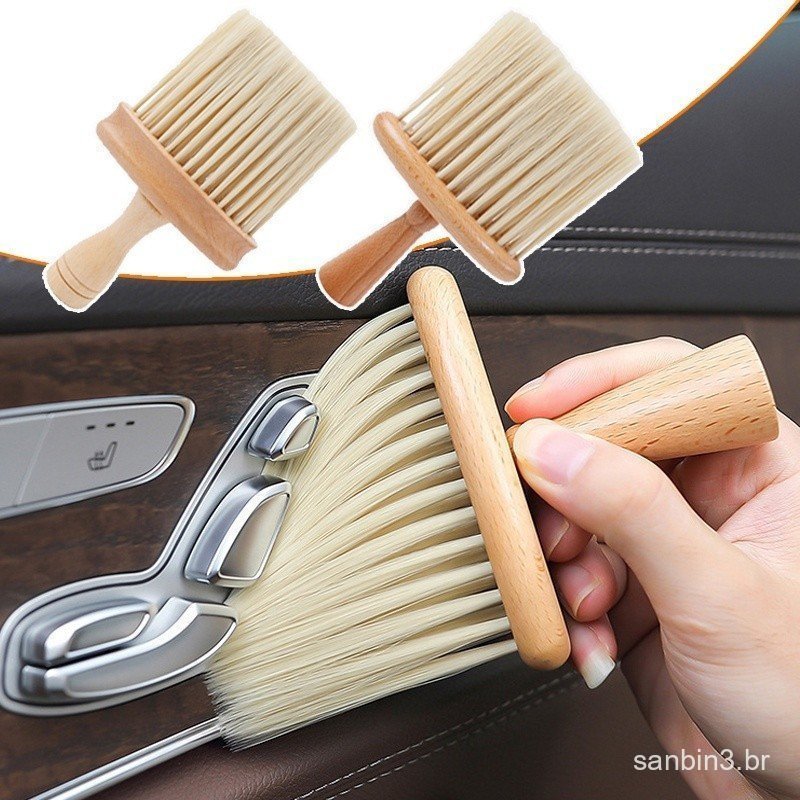Escova de Limpeza de Cabelo com Painel Macio para Condicionador de Carro/Limpeza de Poeira em Interior de Carro/Co Multi