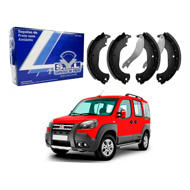 Sapata De Freio. Doblo Adventure 1.8 2011 A 2016