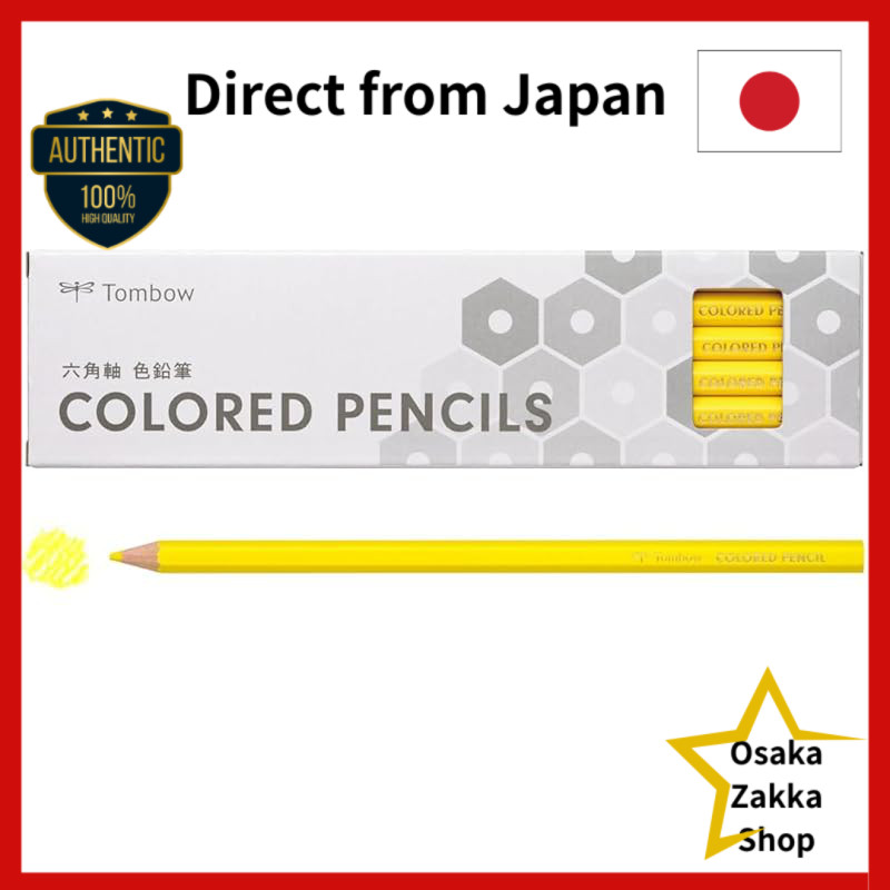 Conjunto De Lápis De Cor Tombow-12 Peças , Eixo Hexagonal , Seleção Única