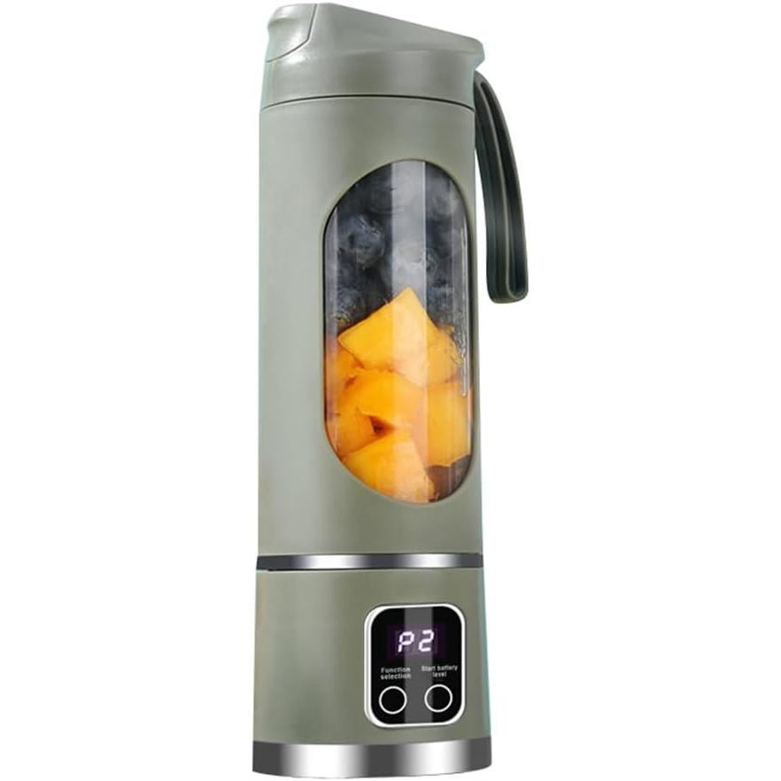 Torribala Liquidificador Portátil Elétrico, Espremedor de Frutas, Mixer USB Recarregável, Mini Liquidificador Pessoal, 1