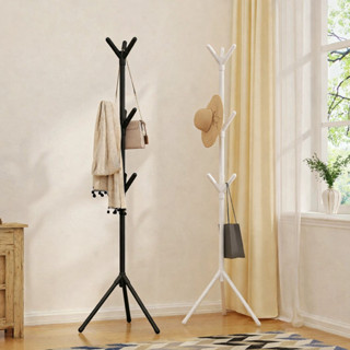 Cabideiro de Chão Organizador com 9 Ganchos – Aço Resistente e Alta Estabilidade em Oferta na Shopee