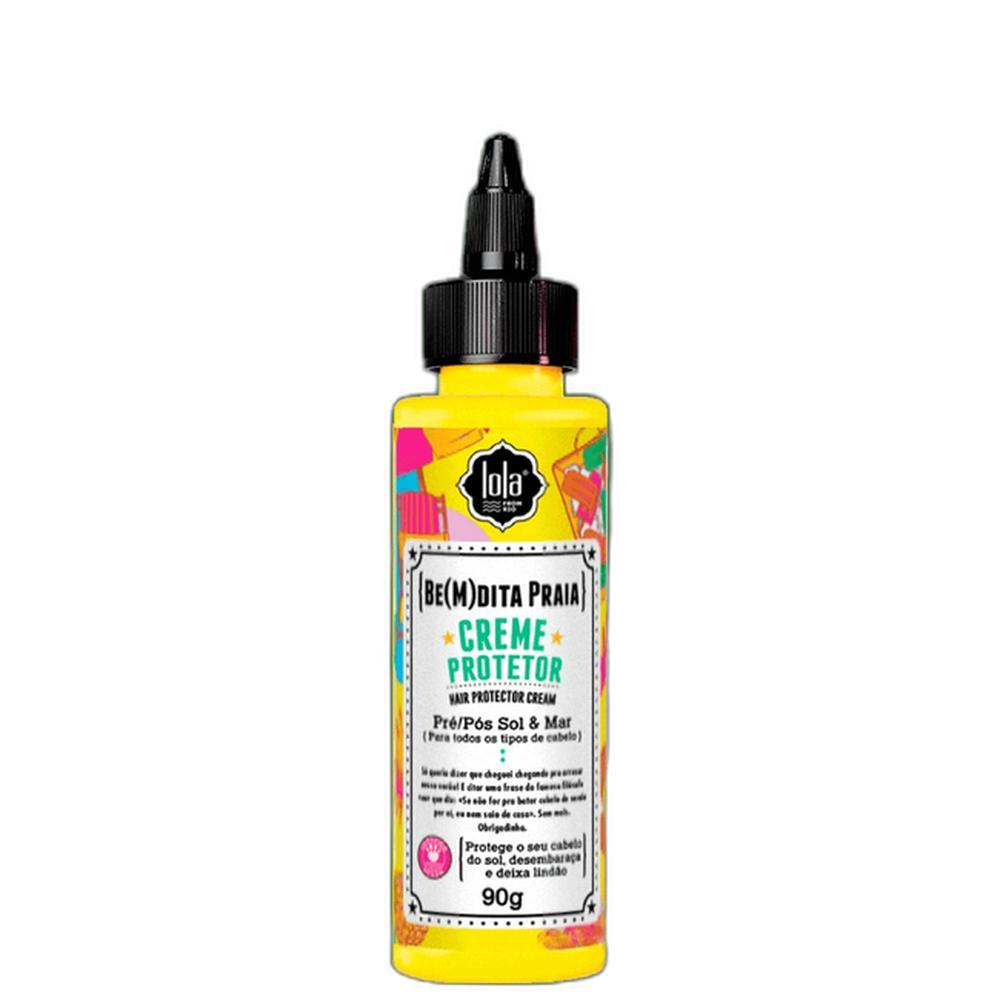 Lola From Rio Be(M) Dita Praia - Creme Protetor Solar Capilar 90g em Oferta na Shopee
