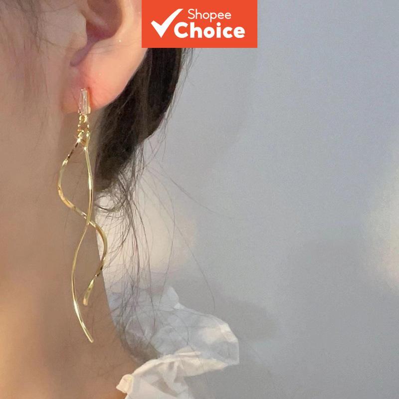 Brincos De Borla Longa De Luxo Para Mulheres Lisonjeiros Rosto Emagrecimento Outono Inverno Moda Joias De Orelha em Oferta na Shopee