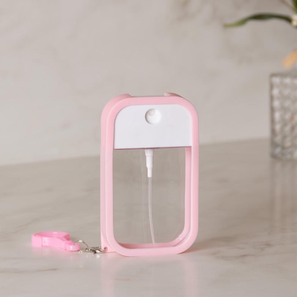 Frasco Spray Reutilizável Lyor 50ml Rosa Plástico em Oferta na Shopee