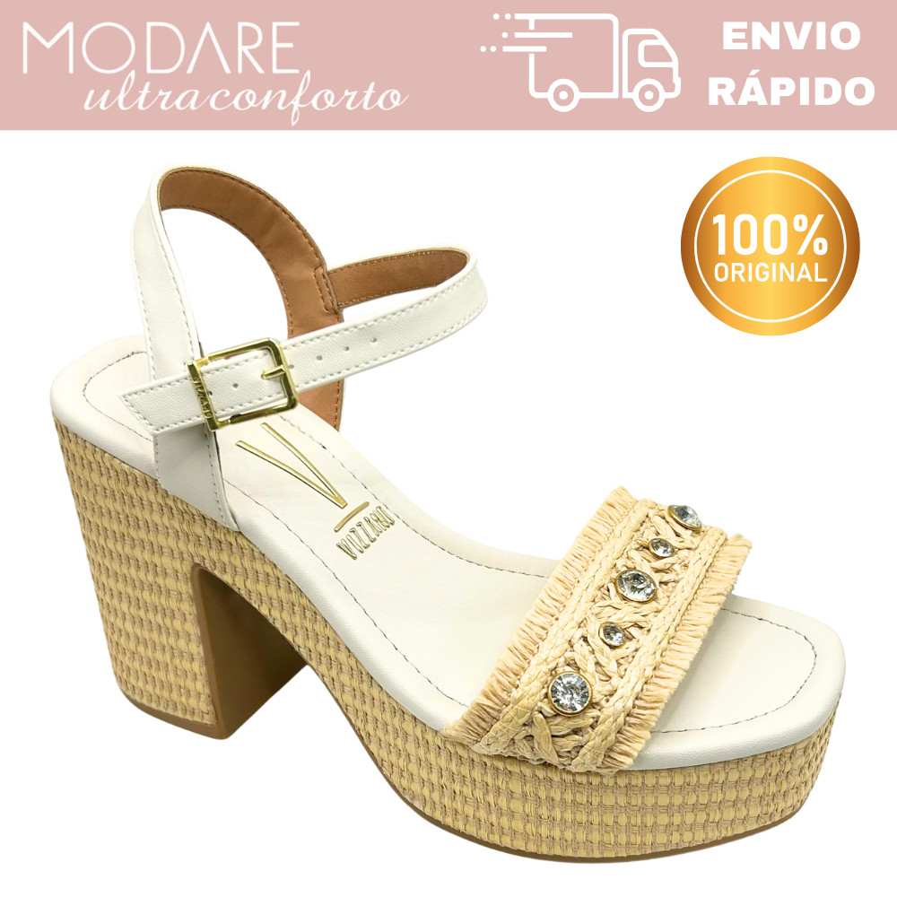 Sandália Salto Alto Vizzano 6541.112 Feminina Estilo Sofisticado para Ocasiões Especiais em Oferta na Shopee