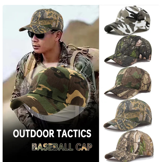 Novos Bonés Militares de Beisebol Camuflados para Soldados do Exército, Bonés de Combate Ajustáveis de Verão, Bonés Snap