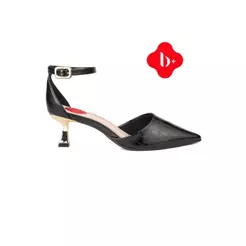 Scarpin Semiaberto Clássico Bebecê com Amortecimento Comfy b+