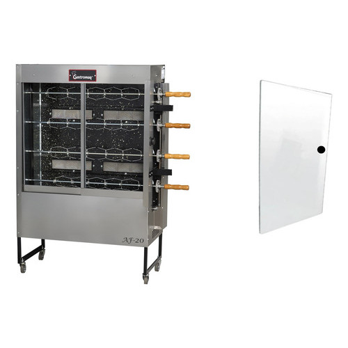 750x450 Gpaniz Af-20 Vidro 5mm Do Forno Frangueira