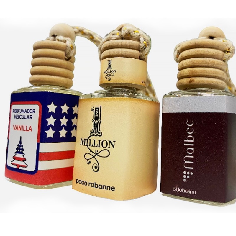 Kit 3/2/1 Cheirinho Importado Carro de luxo Automotivo Aromatizante de Qualidade Aroma Concentrado SPRAY