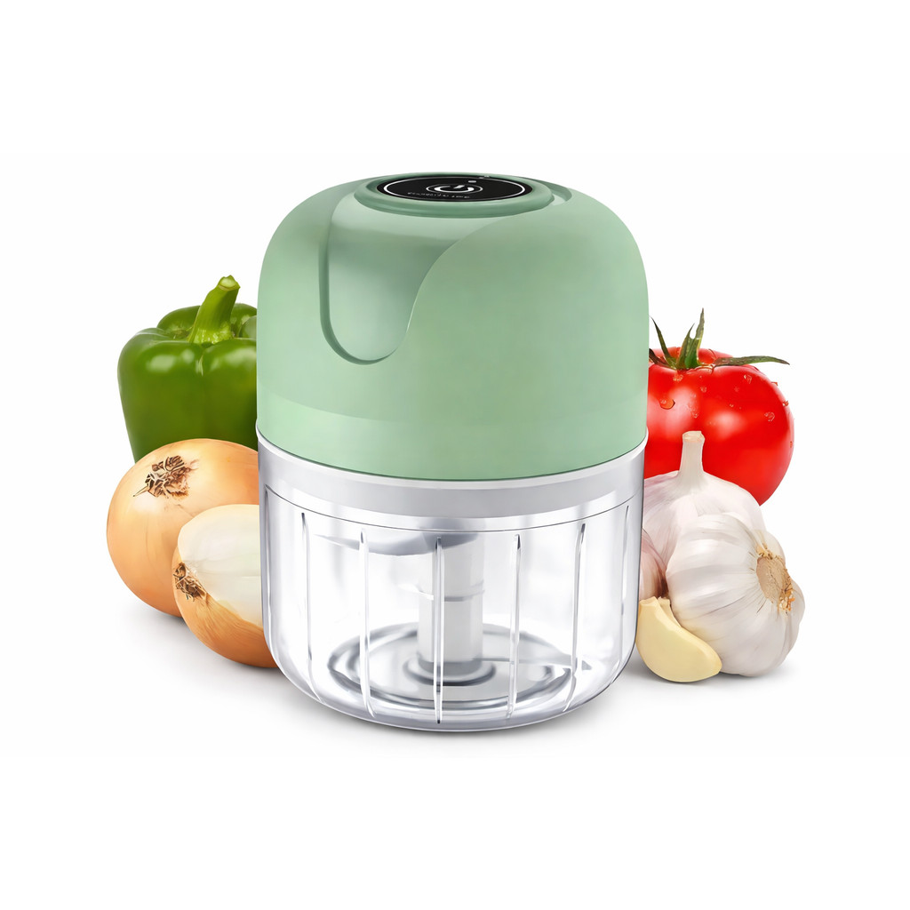 Triturador de Alimentos Elétrico Recarregável USB - Mini Processador de Alimentos elétrico em Oferta na Shopee