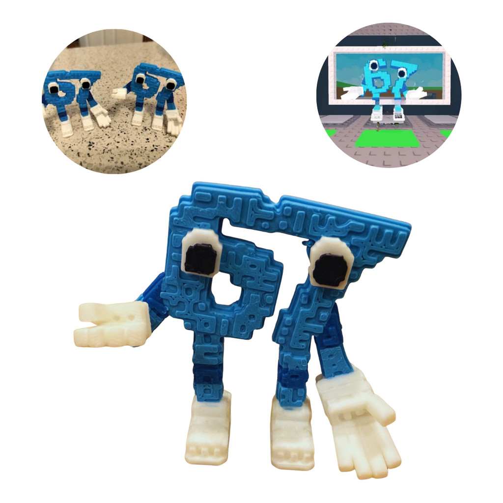 Boneco 67 Roube Um Brainrot Roblox Meme 67 67 67 67 Tiktok