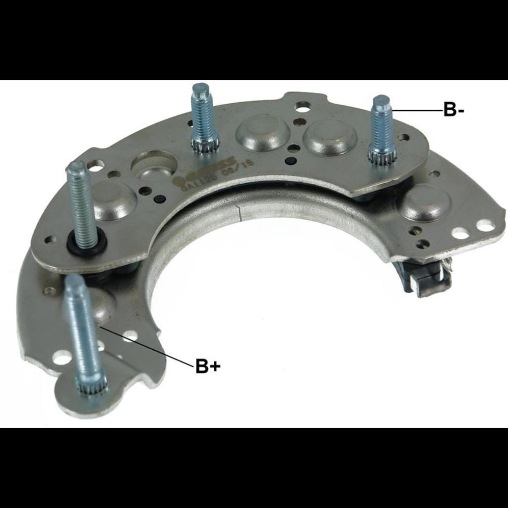 Ponte retificadora 85Ah 12V Kia Besta 1997 a 2005 Gauss