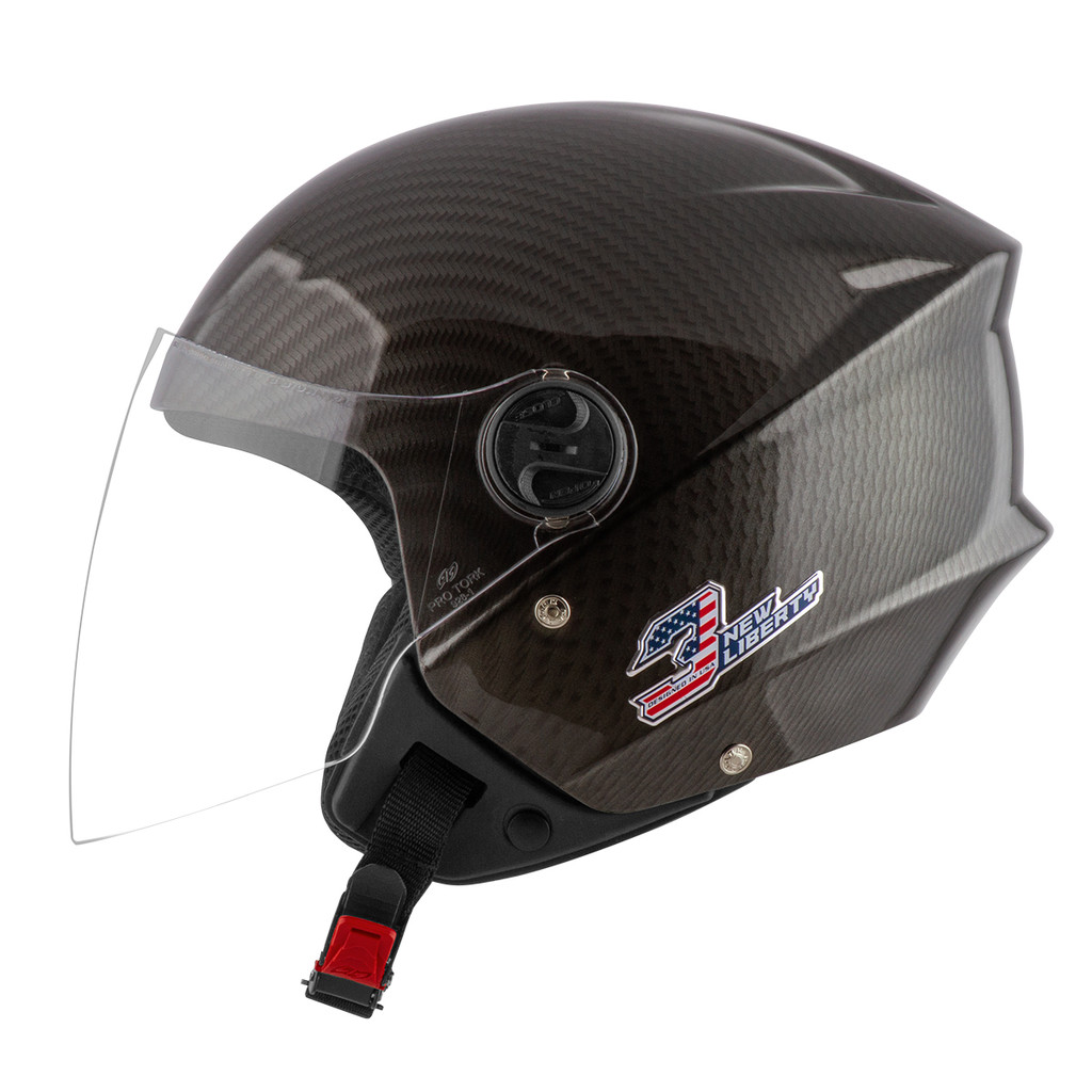 Capacete Aberto Pro Tork New Liberty 3 Carbon