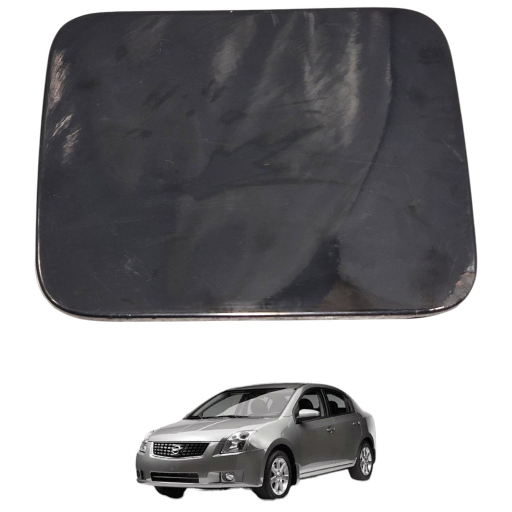 Portinhola Tampa Tanque Combustível Nissan Sentra 2008-2013 Preto