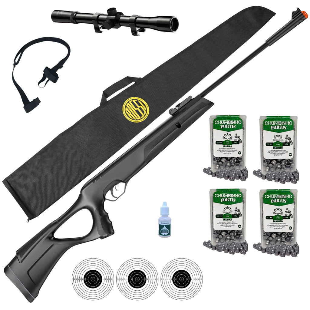 Carabina de Pressão FXR ARTEMIS Nitro GR800S Blade 5,5mm + Escolha seu kit em Oferta na Shopee