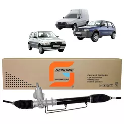 Caixa Direção Hidraulica Nova Fiat Uno Fire Fiorino 2007-2013 Uno Way 2004-2013 Pinhao Estriado