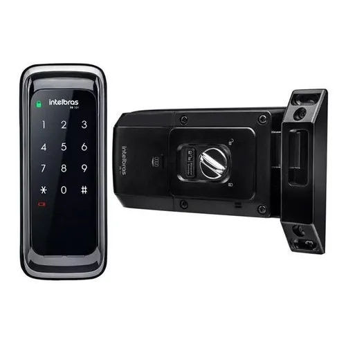 Fechadura Digital Intelbras Touch Scheen FR101 Preto