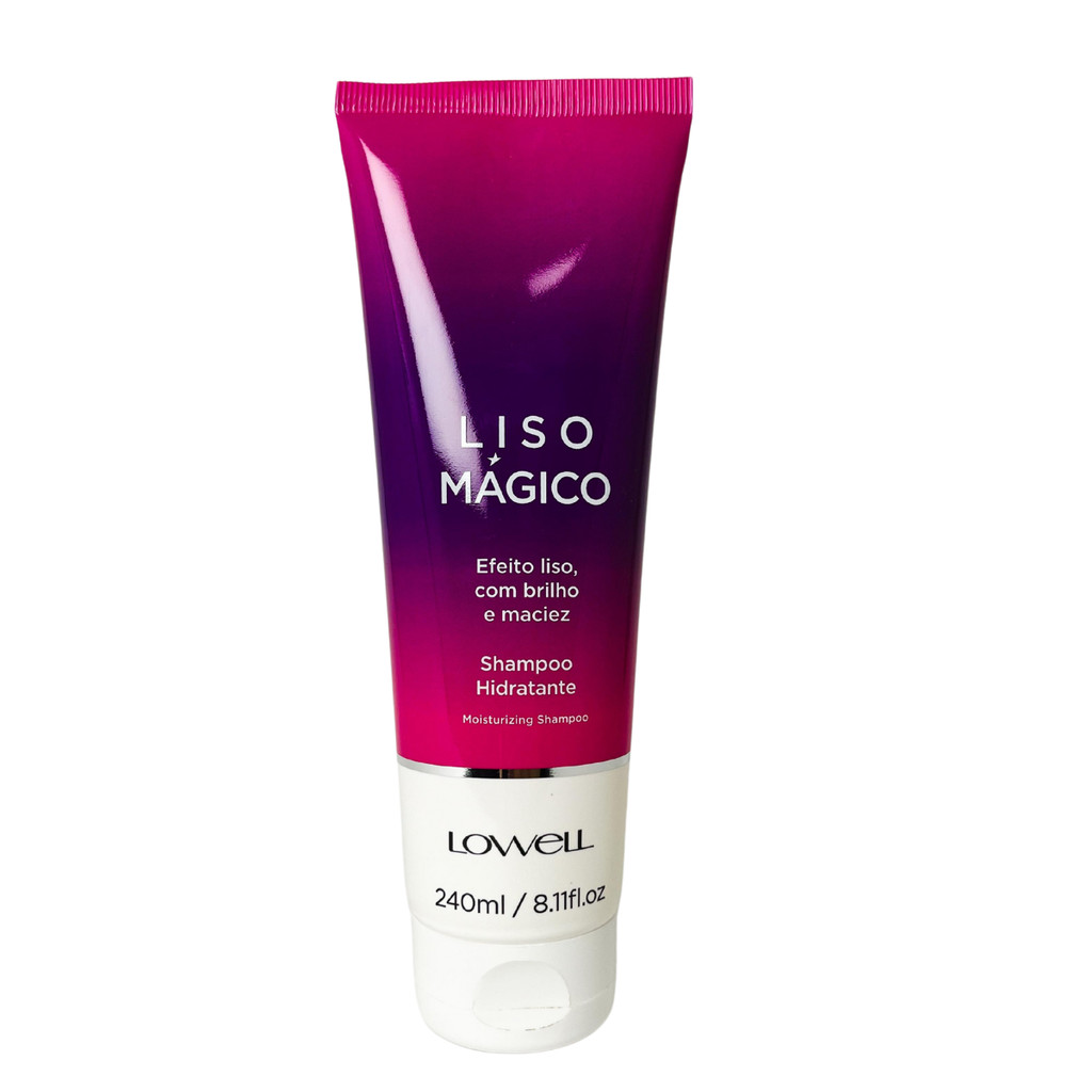 Shampoo Hidratante Liso Mágico Lowell 240ml