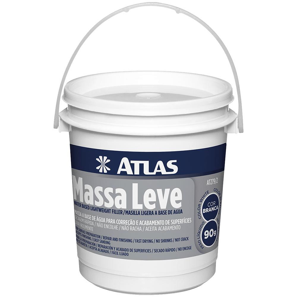 Massa Leve para Reparos Atlas 90g - AT279/1 em Oferta na Shopee