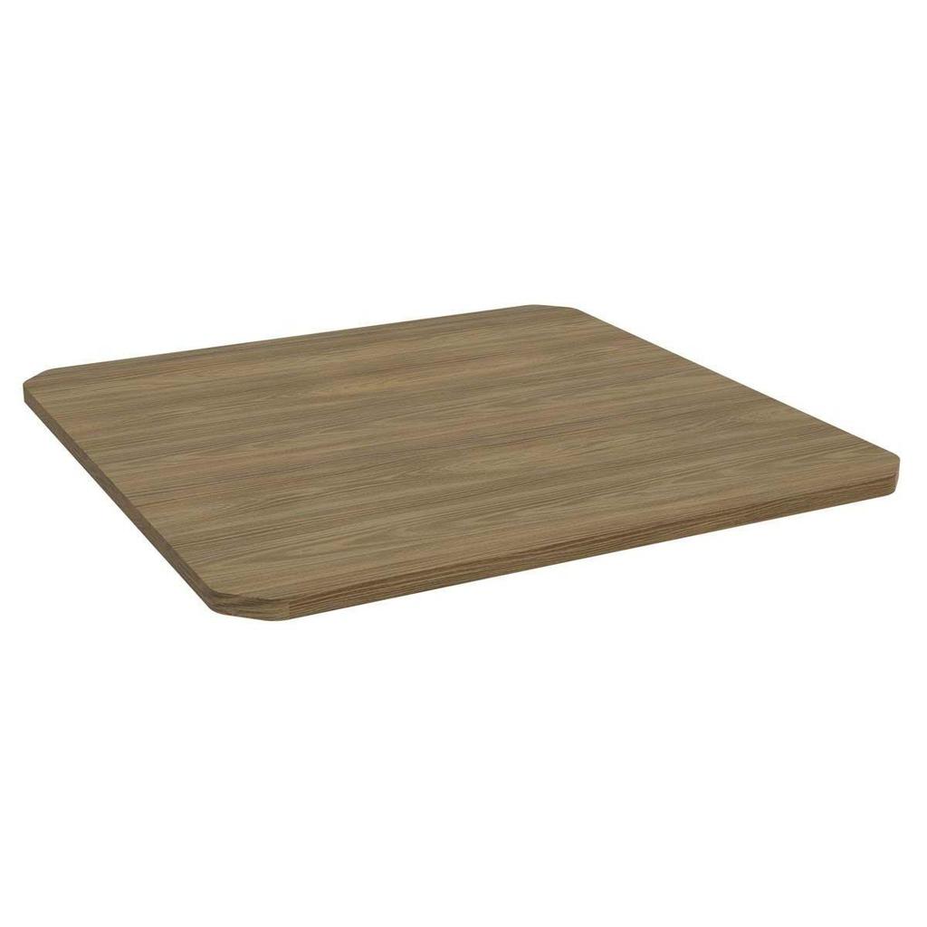 Tampo Mesa Sala de Jantar Madeirado F090 Quadrado 90x90cm Nogueira - Kappesberg em Oferta na Shopee