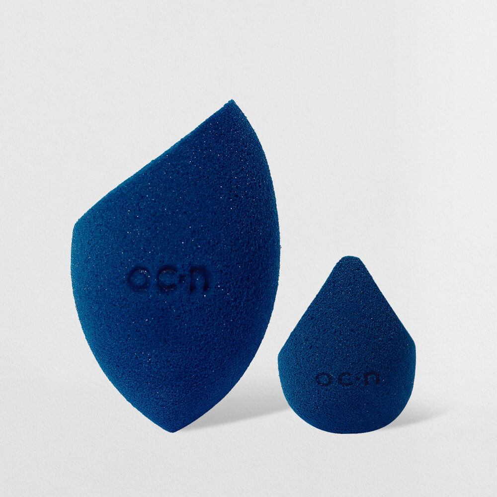 Kit Esponjas de Maquiagem - Flat Blend e Sister Blend Azul Océane Purple (2 Produtos) em Oferta na Shopee