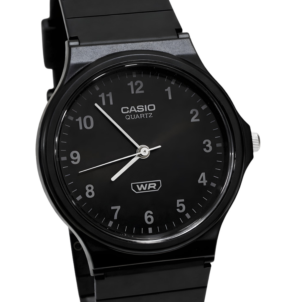 Relógio Casio Analógico Bioresina Unissex Preto MQ-24B-1BDF