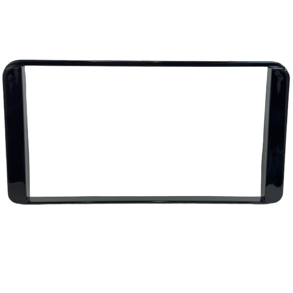 Moldura Painel Multimidia 7 Polegadas Toyota Corolla Hilux SW4 Black Piano