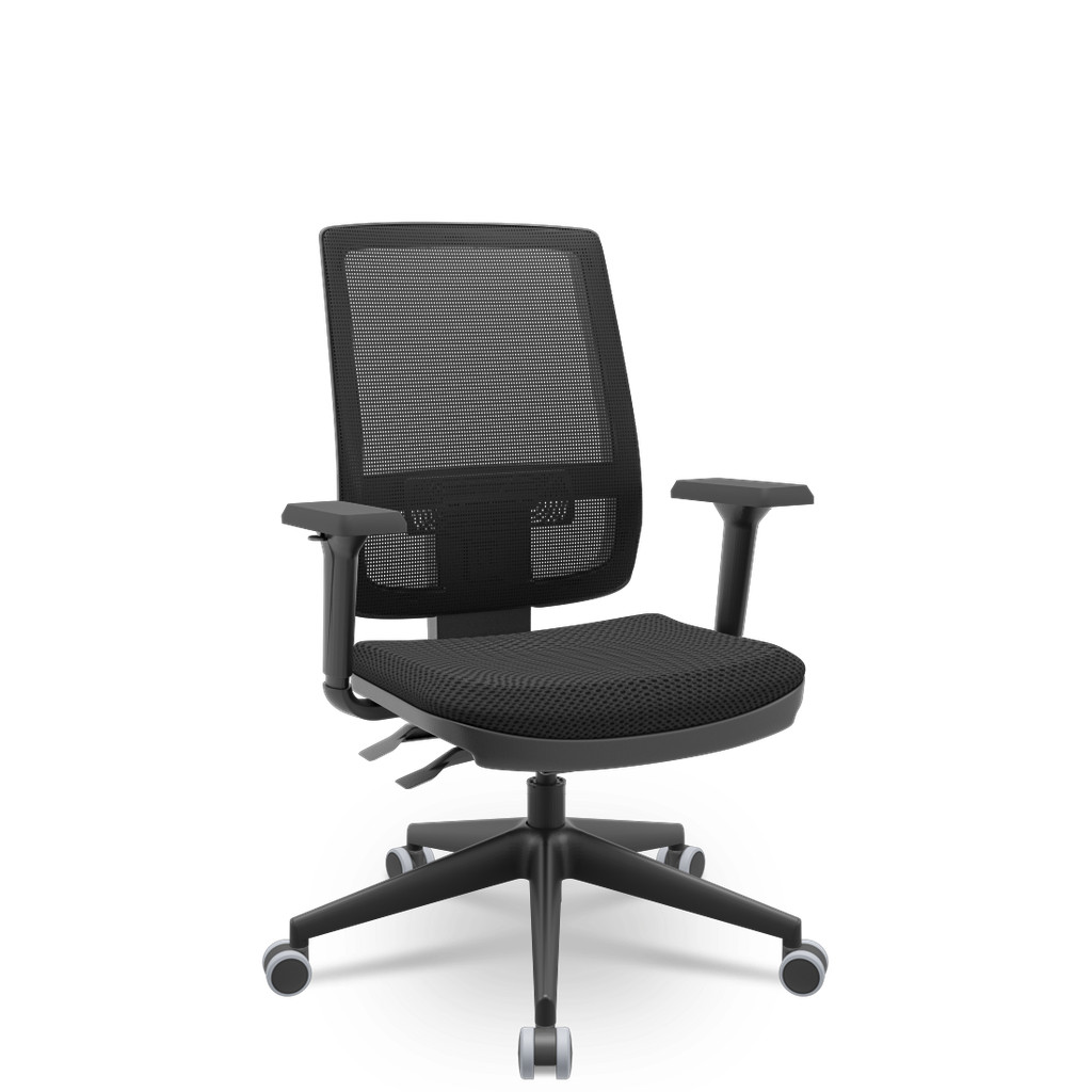 Cadeira Brizza Tela 3D BackPlax Piramidal Sem Apoio NR17 Plaxmetal Garantia Longa Diversas Cores