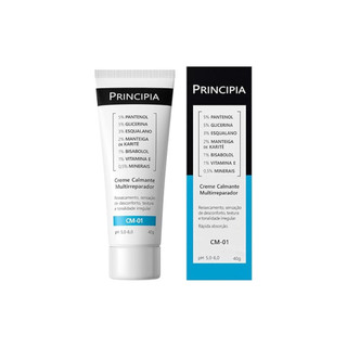 Creme Multirreparador Facial Principia Cm-01 40g - E.v Sensível Hidratante Tratamento Calmante Irritação multirreparador
