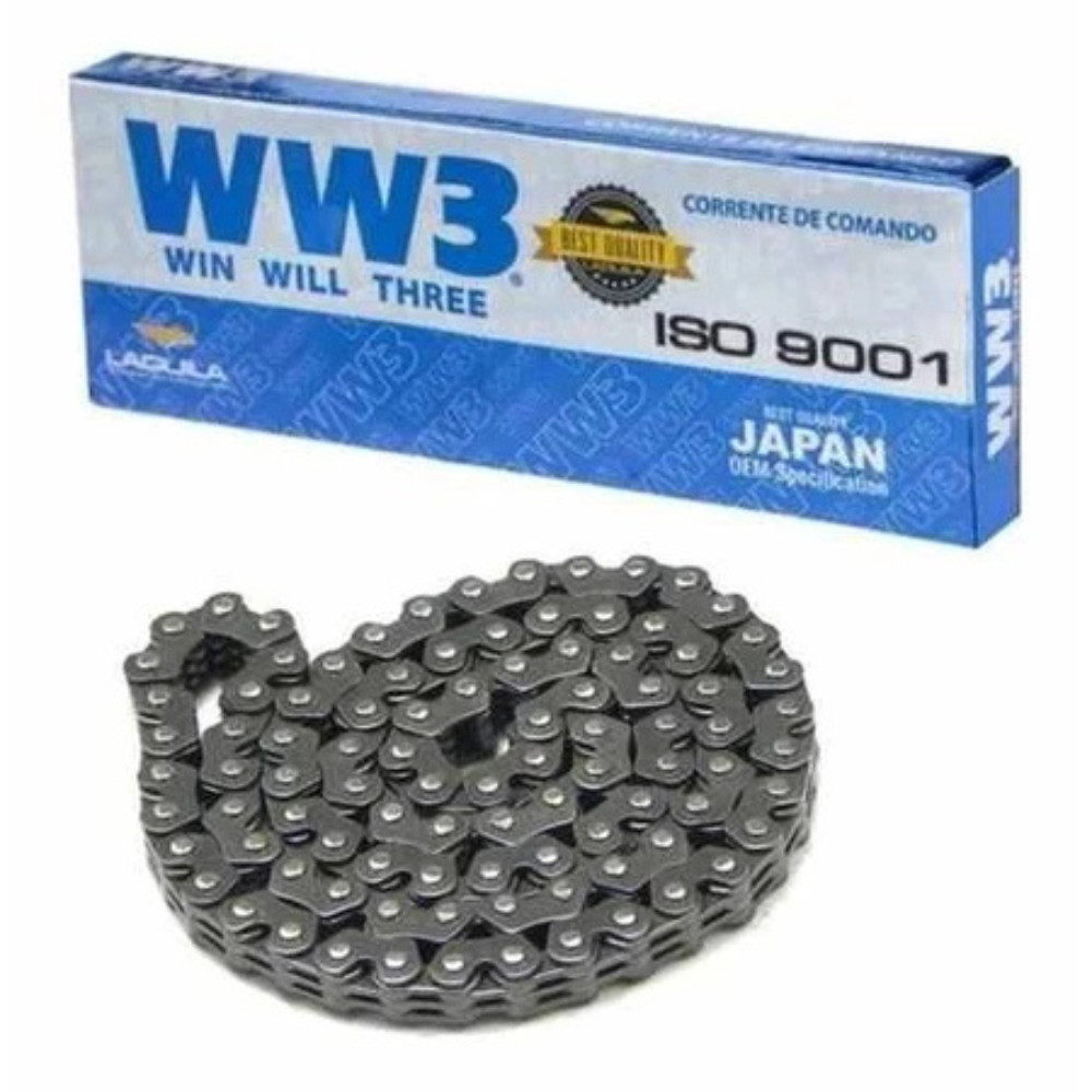 Corrente Comando Xlx 250 Xlx 350 Nx 350 Sahara 108 Elos