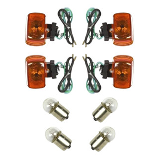 Kit 4 Piscas Lâmpadas Seta Moto Nxr Bros 125/150 2003 A 2012 Jogo Completo em Oferta na Shopee