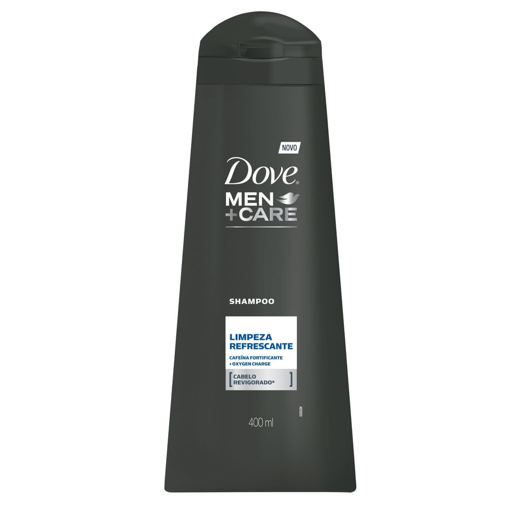 Shampoo Dove Men Care Limpeza Refrescante 400ml em Oferta na Shopee