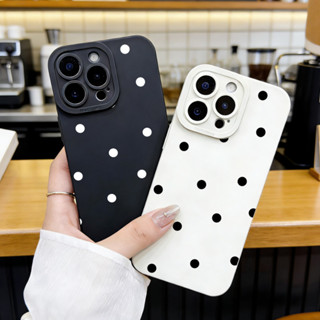 Capa Para iPhone 13 17 Air Pro Max 16 15 14 12 11 XS XR 7 8 Plus Silicone Macia Simples Ponto Caseplan em Oferta na Shopee