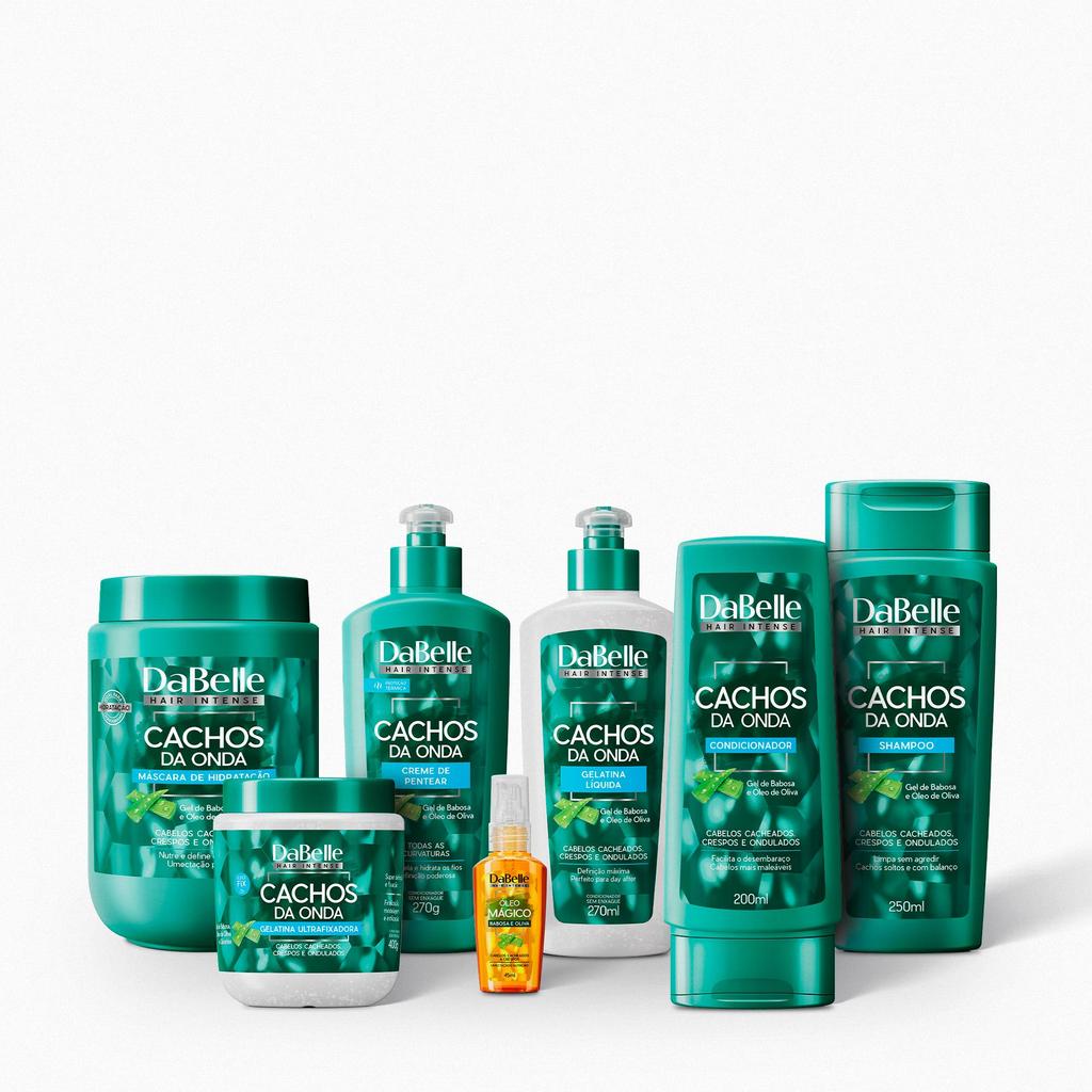 Kit Cachos da Onda Dabelle Hair - 7 Produtos