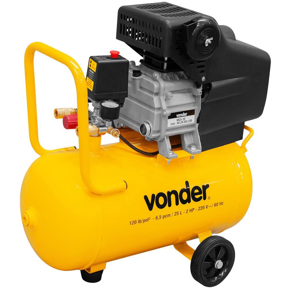 Compresssor de Ar Vonder MCV 25, 25 Litros, 220V - 6828025220 em Oferta na Shopee